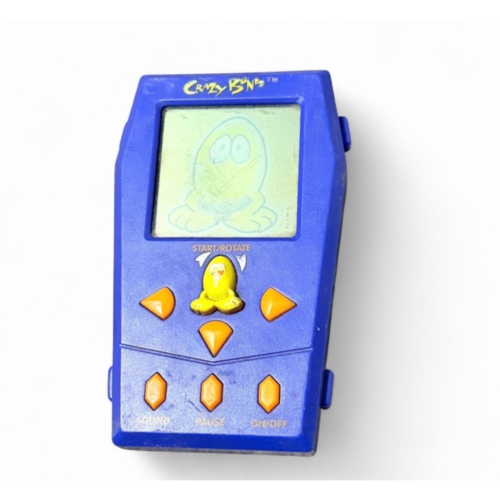 Crazy Bones Electronic Handheld Virtual Pet Game MGA 1999 Tested Works